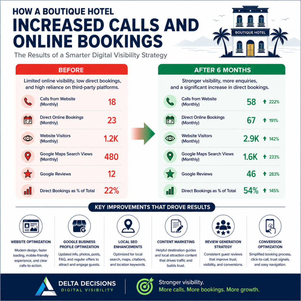 Case Study Boutique Hotel | Delta Decisions